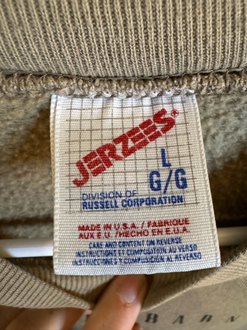 Jerzees Men's/Womens Crewneck Pottery Barn Sweatshirt - Picture 2 of 8